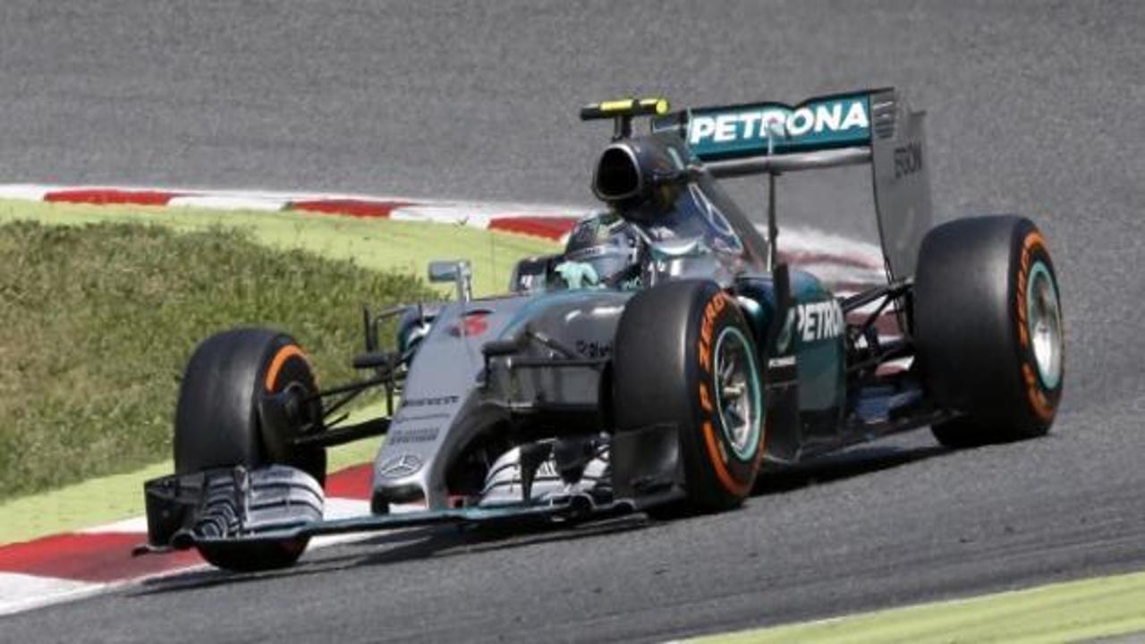 İspanya'da zafer Rosberg'in!