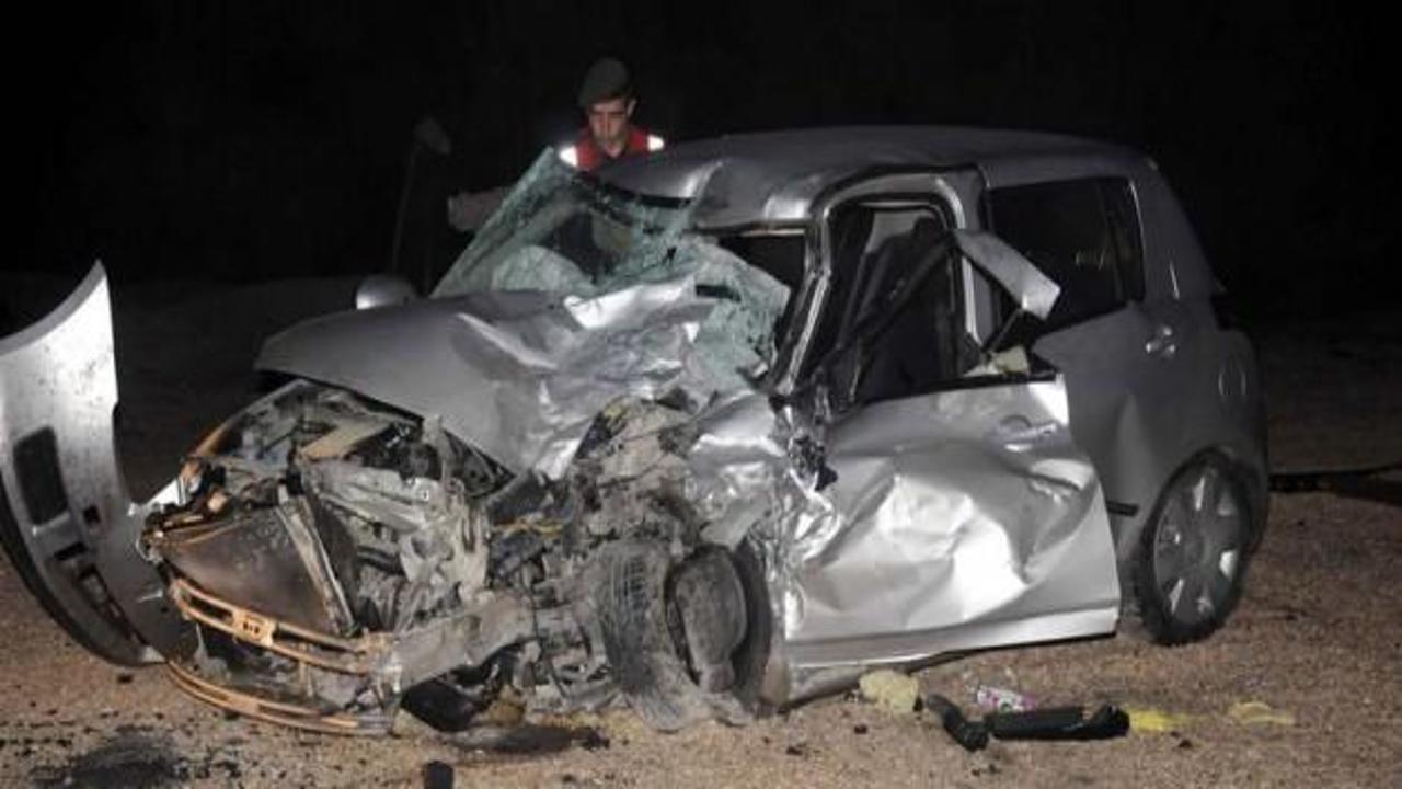 Isparta'da trafik kazası: 5 yaralı