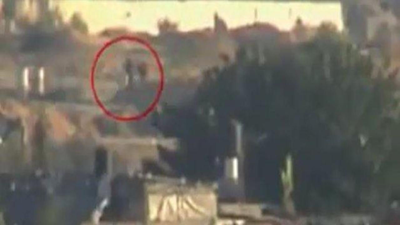 İsrail askerlerinin vurulma anı g&ouml;r&uuml;nt&uuml;lendi