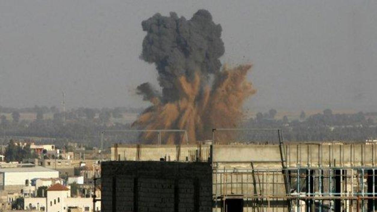 İsrail Gazze'de 25 hedefi vurdu!
