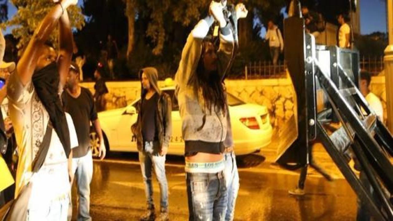 İsrail'de yine protesto vardı
