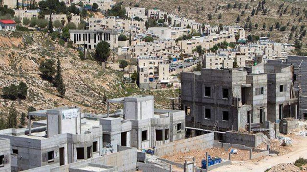 İsrail'in yeni yerleşimlerine tepki