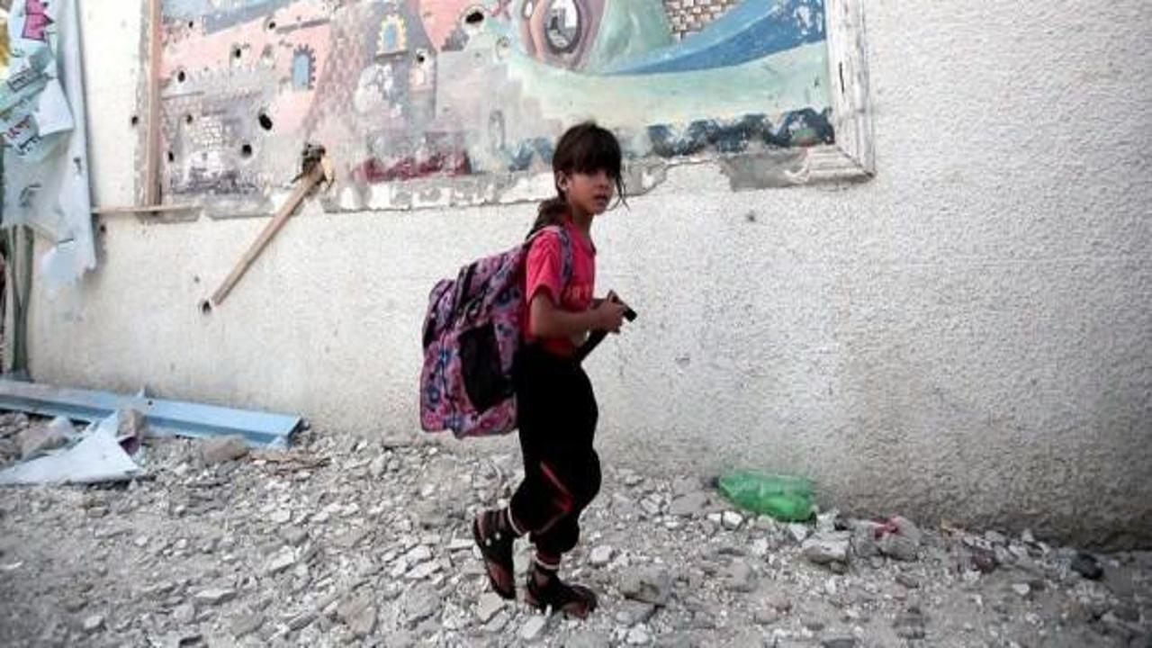 İsrail'in yıktığı okullar onarılamıyor