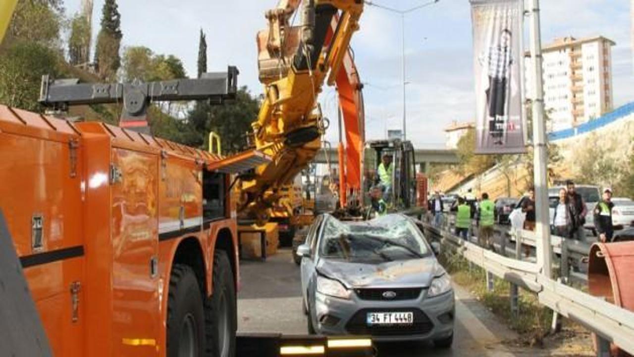 İstanbul trafiğini felç eden kaza
