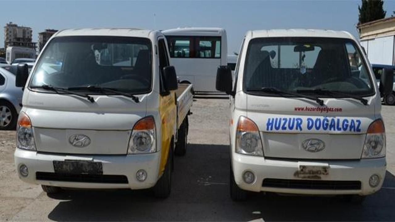 İstanbul'da çalınan araçlar Kilis'te bulundu