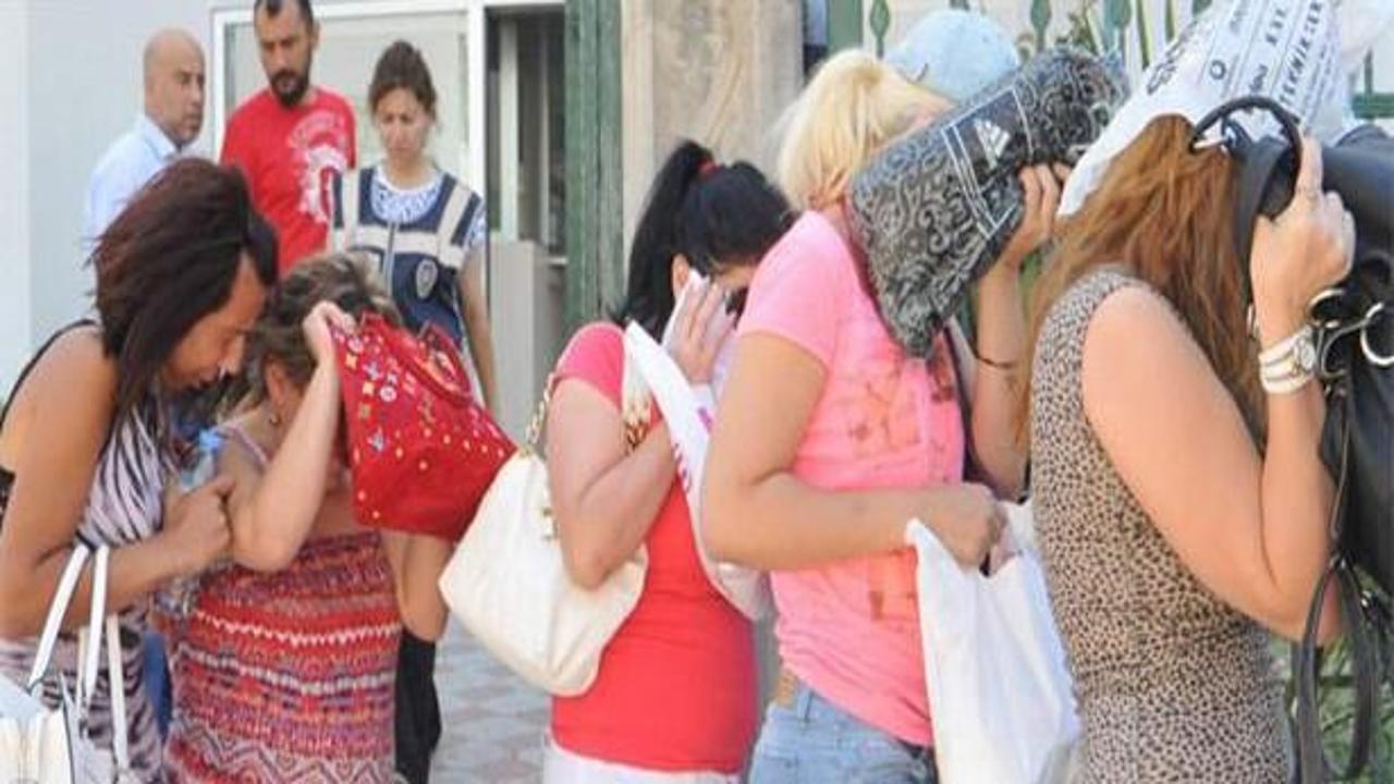 İstanbul'da fuhuş operasyonu, 61 gözaltı