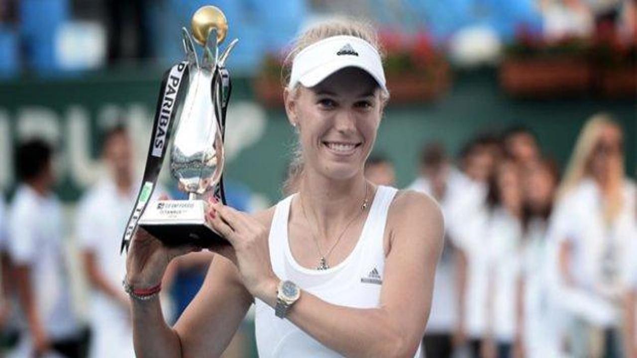 İstanbul'da şampiyon Wozniacki