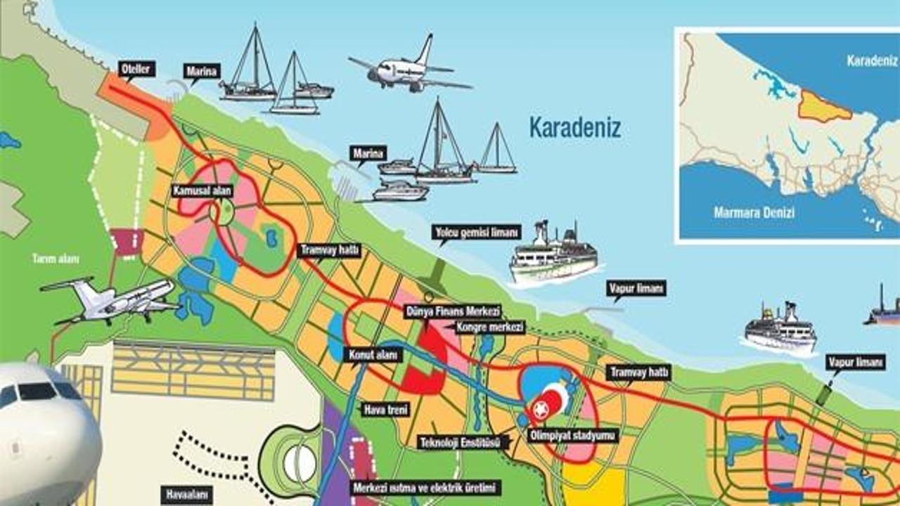 İstanbul'da 800 bin konutluk Yenişehir'in planı