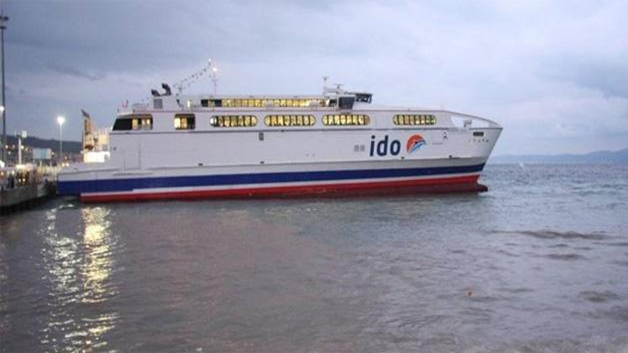 İDO'nu Bandırma-Yenikapı feribotu iptal edildi