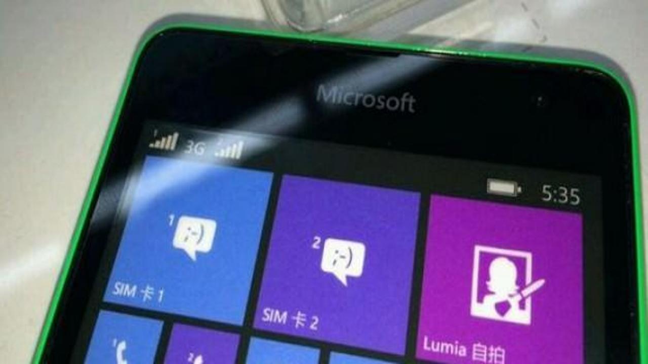İşte Microsoft markalı ilk Lumia