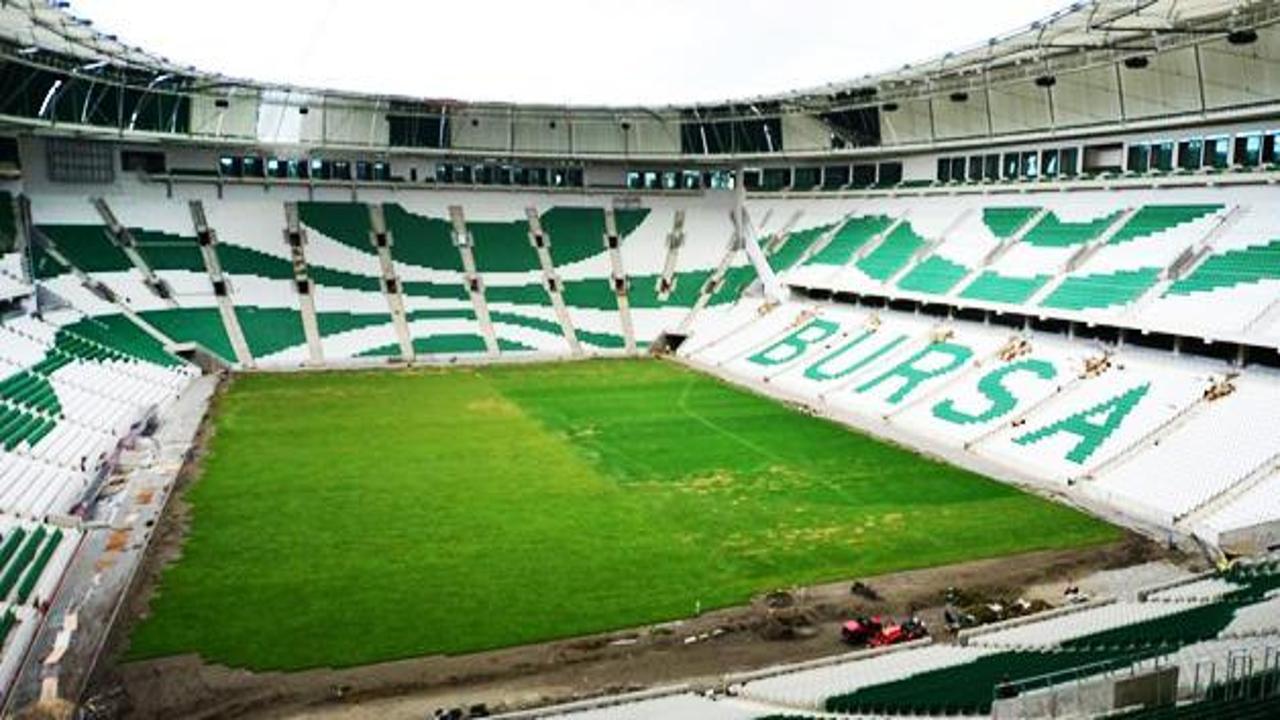 Bursaspor'un yeni stadı parmak ısırtıyor!