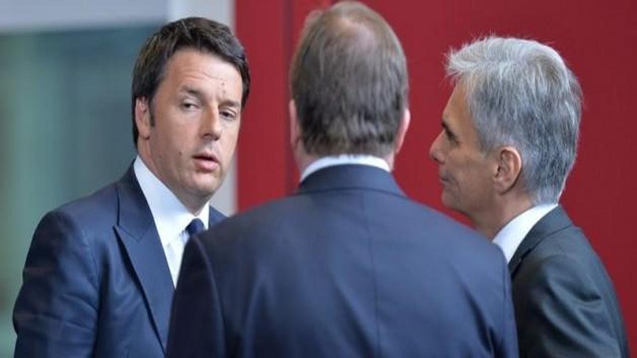 İtalya Başbakanı Renzi Avrupalı liderlere çıkıştı