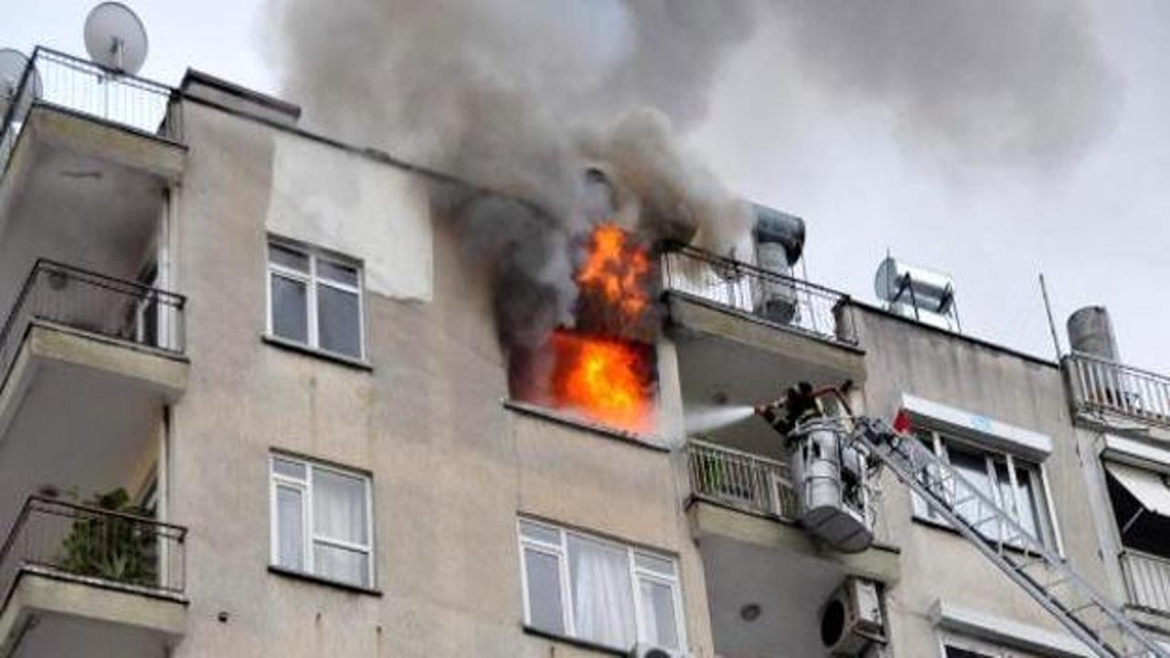Edirne'de ev yangını: 5 yaralı