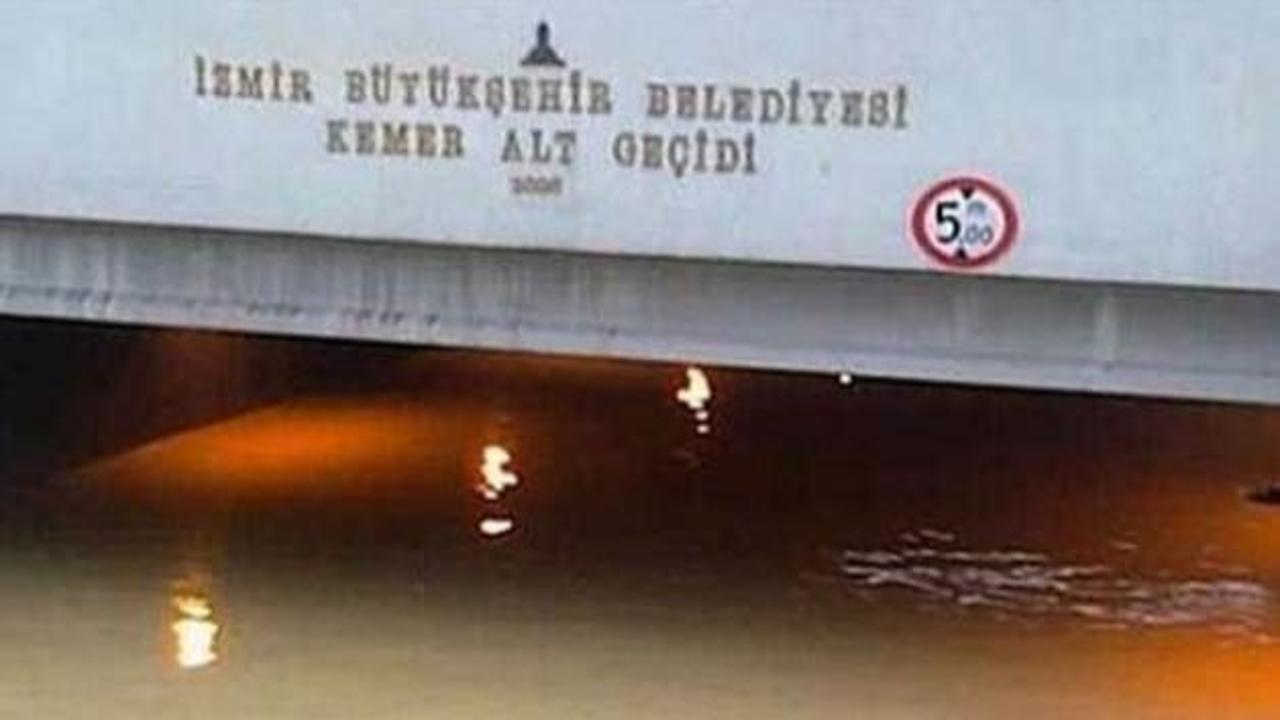 İzmir sular altında kaldı! Halk isyan etti