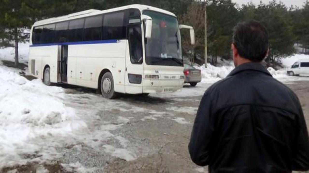 İzmir'den Eskişehir'e gitmek için otobüs çaldı