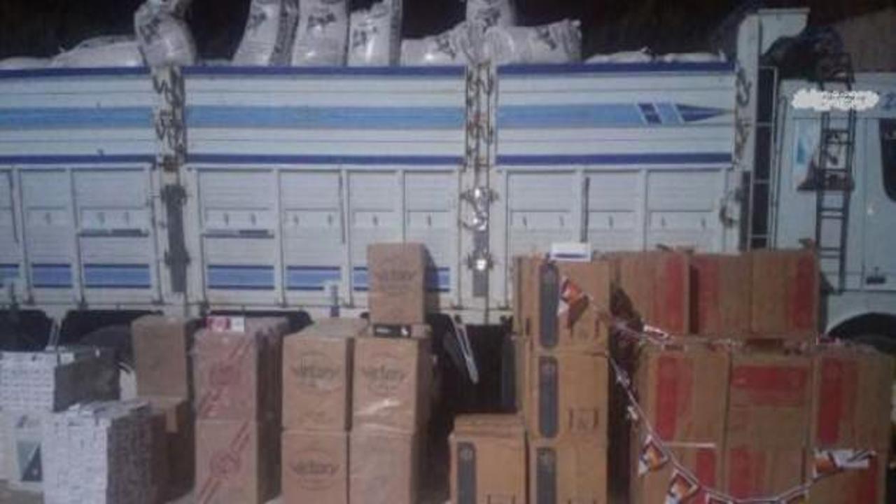 Jandarma, 50 bin paket kaçak sigara ele geçirdi
