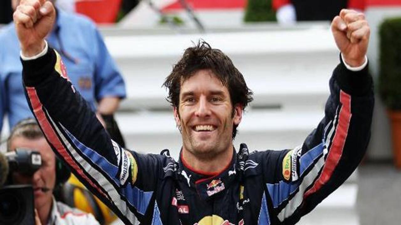 Japonya'da Mark Webber pole pozisyonunda