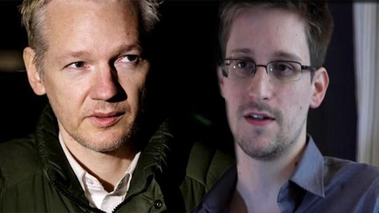 Julian Assange'dan Snowden'a destek