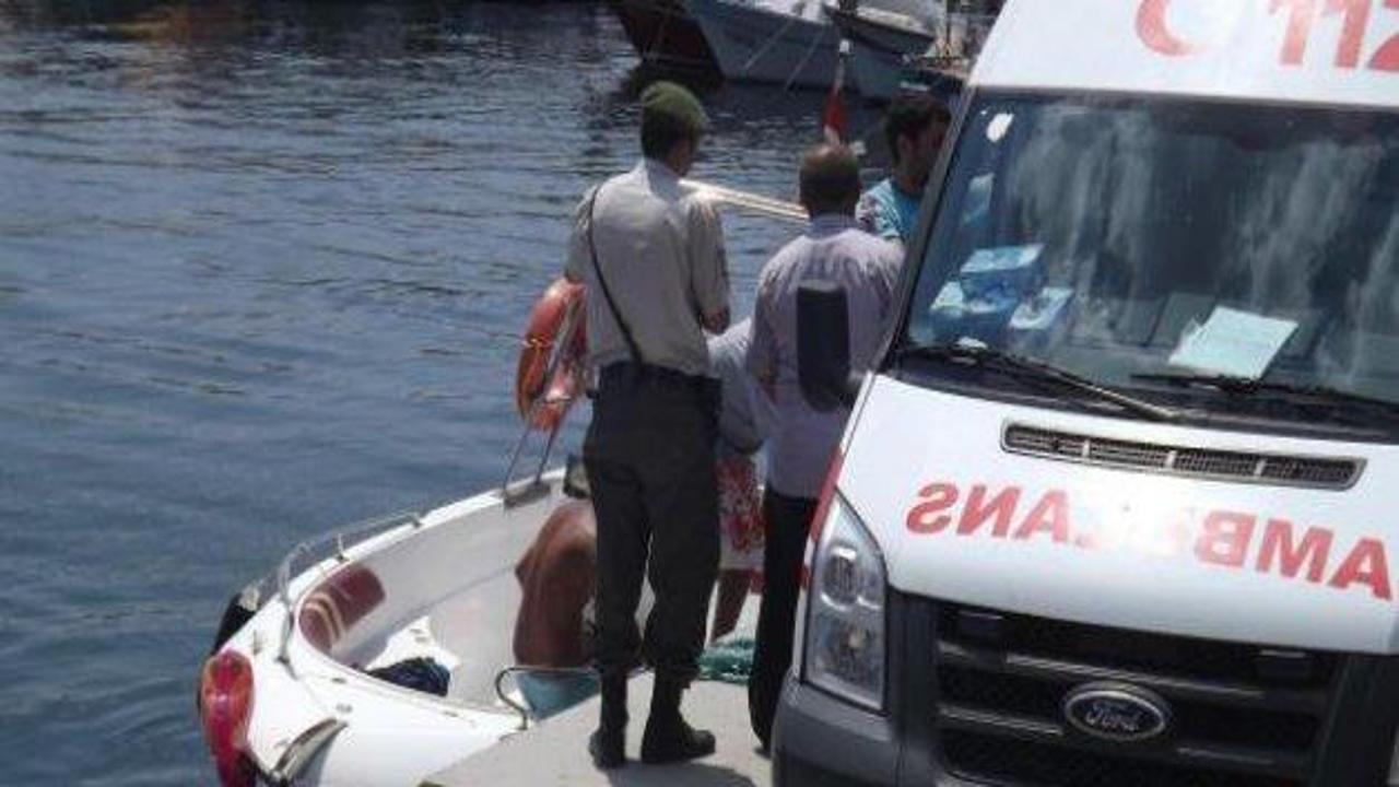 Kaçakların teknesi battı: 1 ölü, 2 kayıp