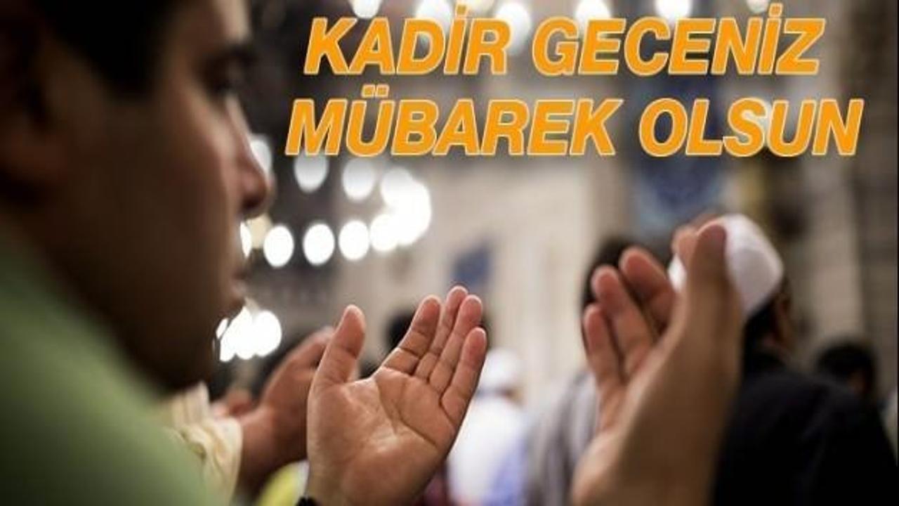 Peygamberimizin Kadir Gecesi duası 13.07.2015