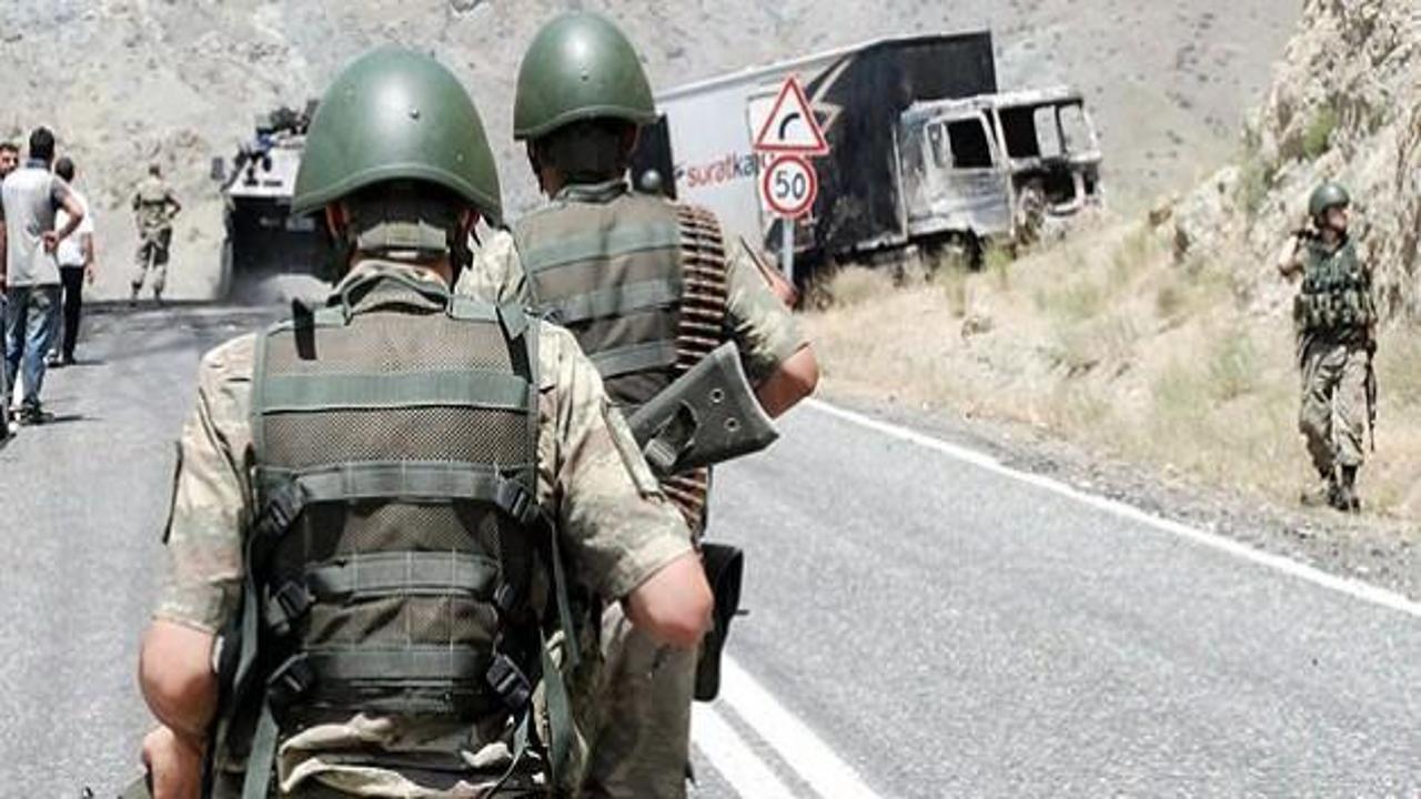 Kağızman-Karakurt karayolu kapatıldı