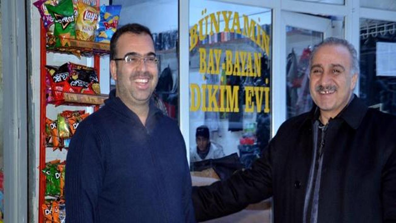 Kahraman'dan Ahmet Türk'e başarı dileği
