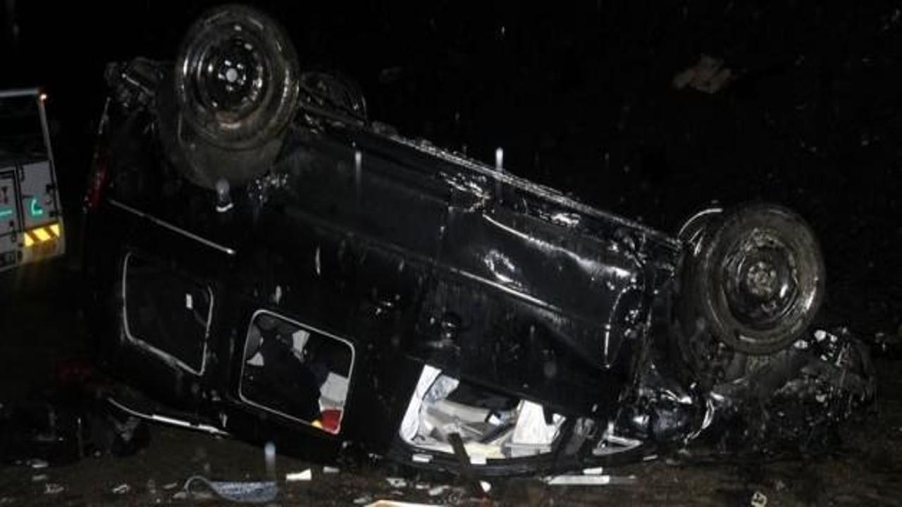 Kahramanmaraş'ta feci kaza: 2 ölü, 1 yaralı