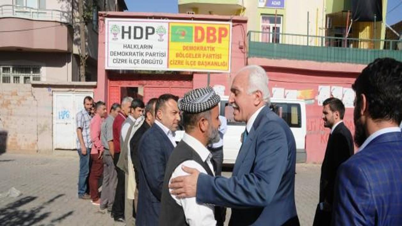 Kamalak'tan Cizre HDP'ye ziyaret