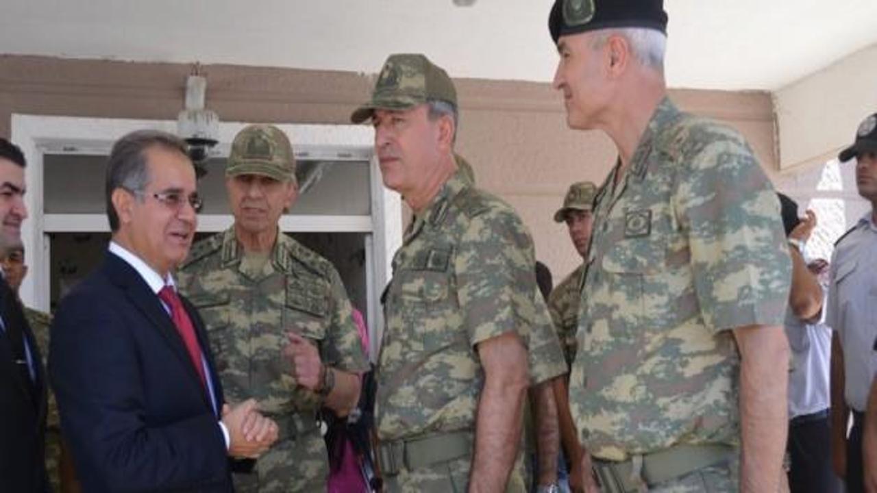 Kara Kuvvetleri Komutanı Akar Şırnak'ta 