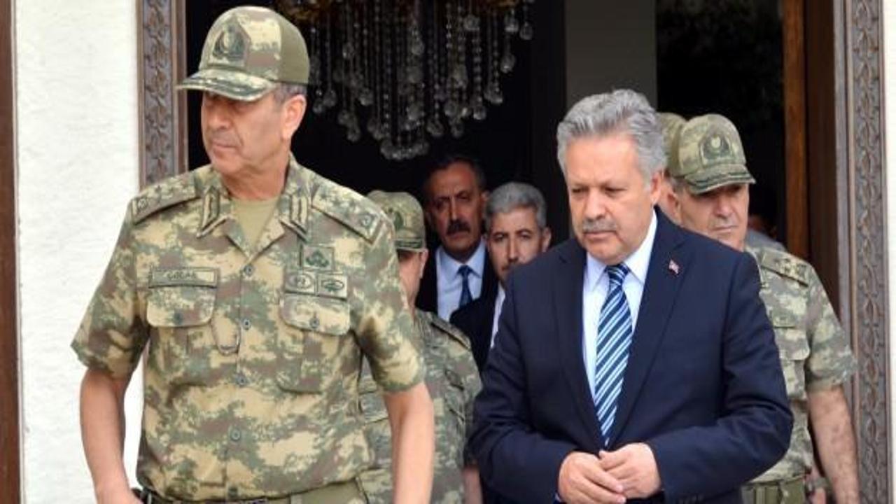 Kara Kuvvetleri Komutanı Çolak Erzincan'da