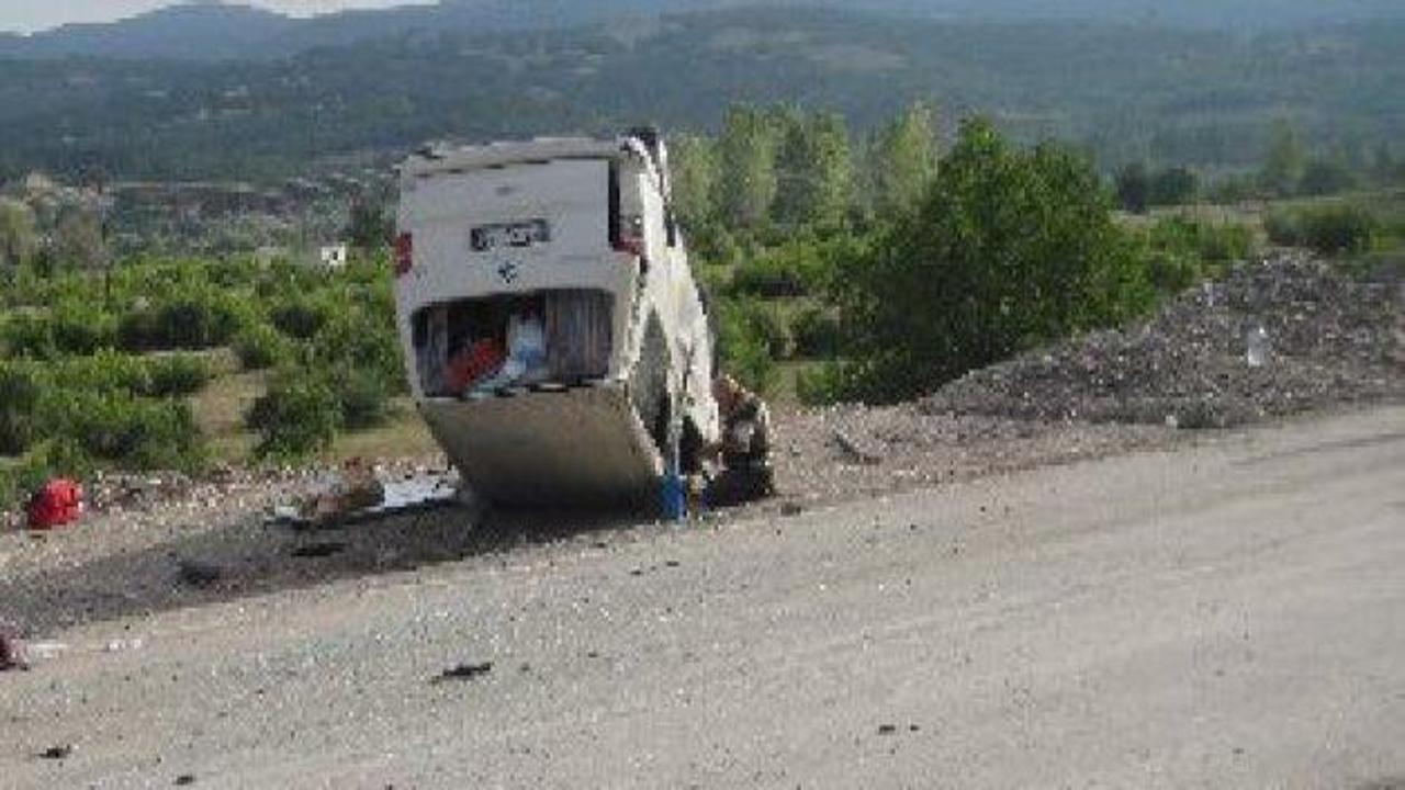 Kastamonu'da kaza: 1 ölü, 4 yaralı