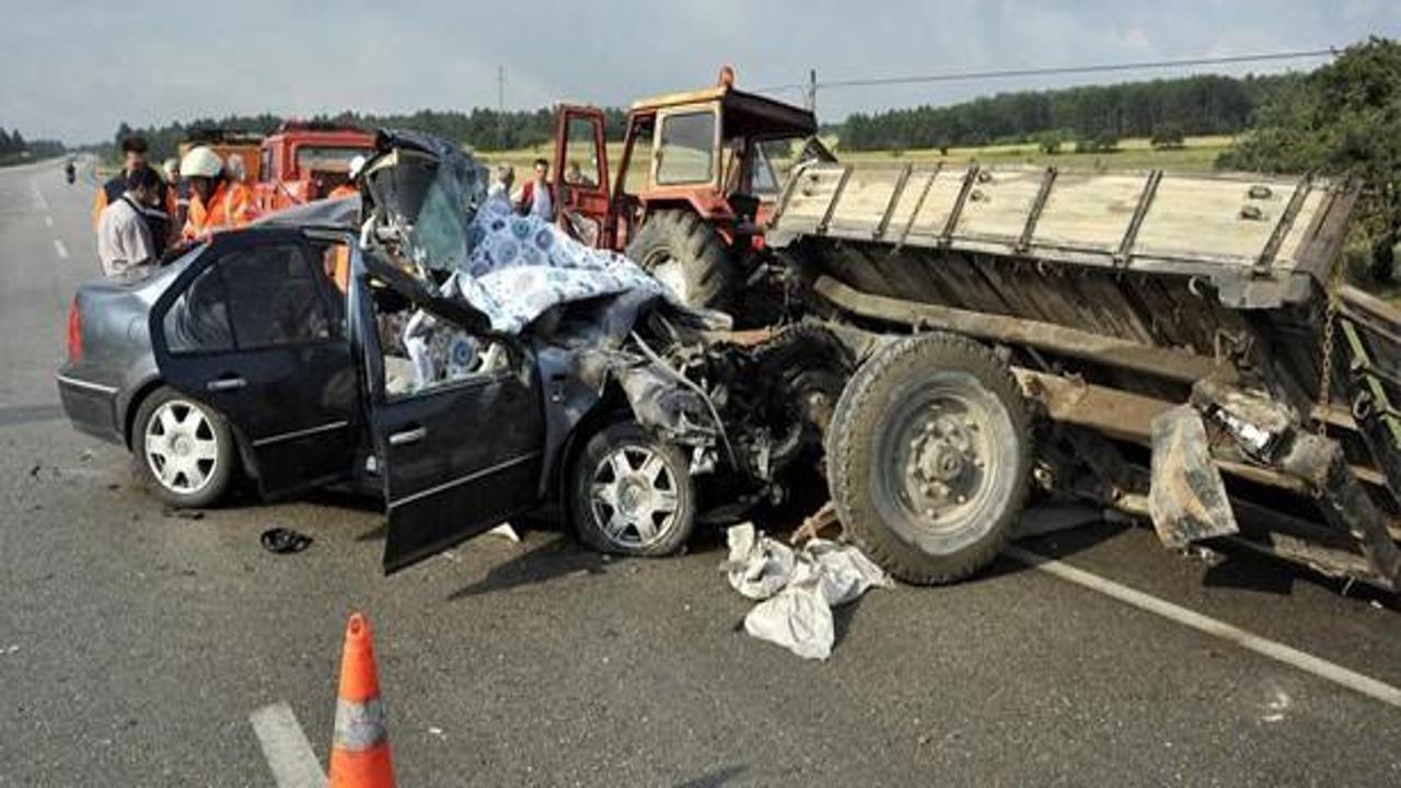Kastamonu'da trafik kazası: 1 ölü 4 yaralı