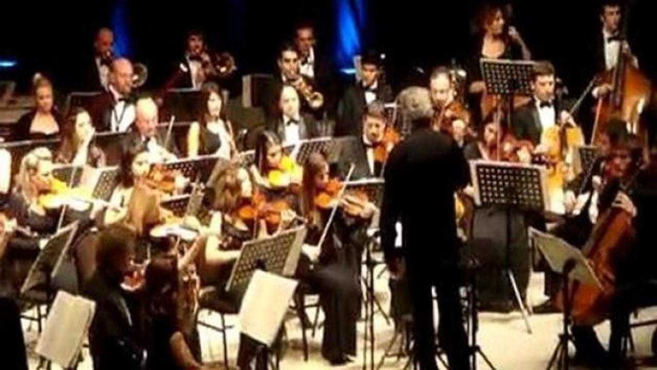 Kazak senfoni orkestrası Bursa'da