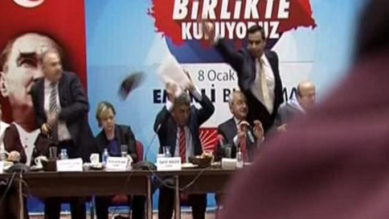Kemal Kılıçdaroğlu saldırı ayakkabı fırlatma izle 