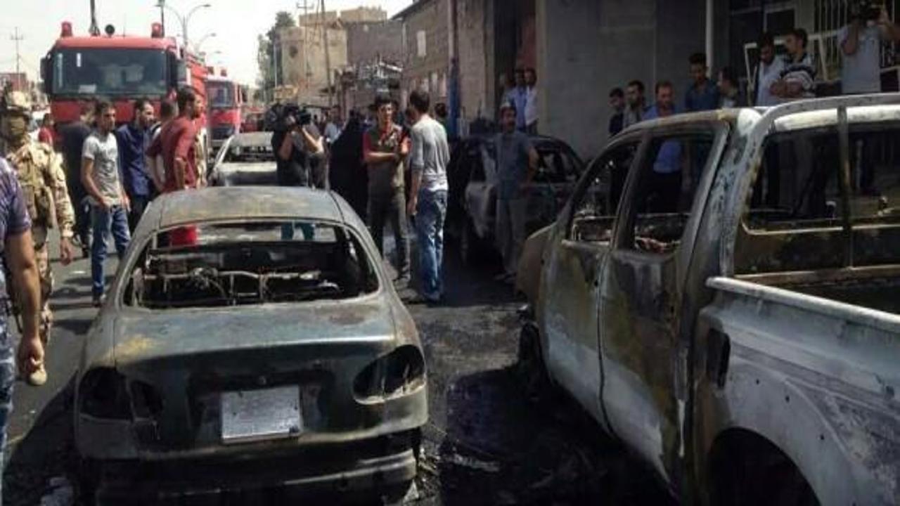 Kerkük'te pazar yerine bombalı saldırı: 10 ölü