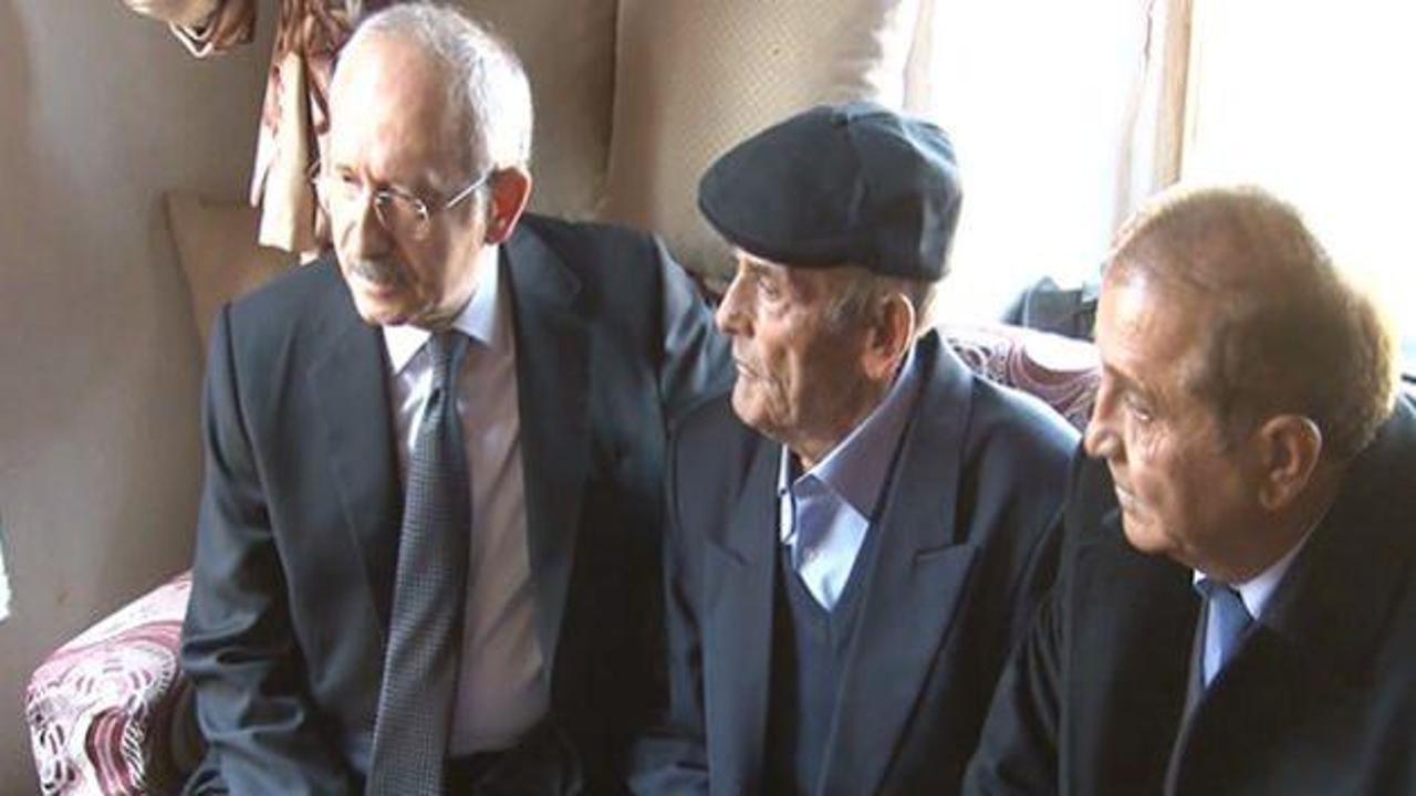 Kılıçdaroğlu o madenci babasını ziyaret etti