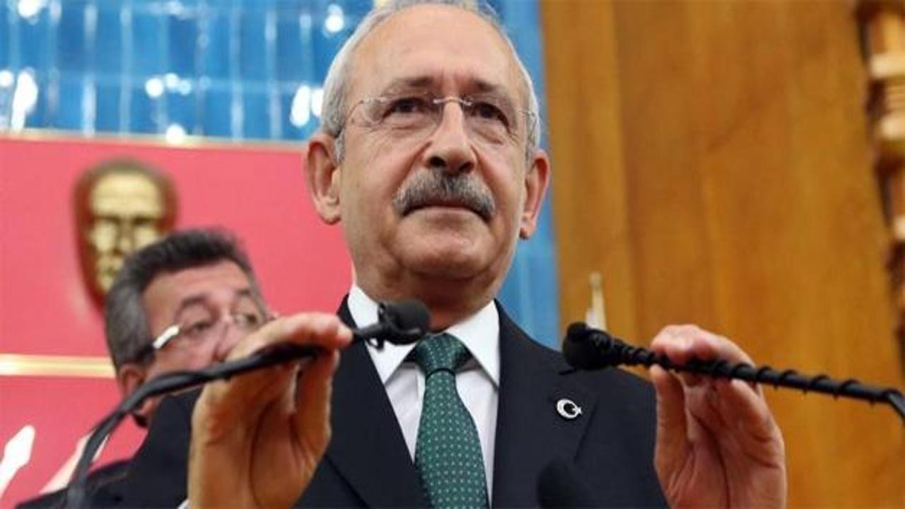 CHP'deki şok istifaya Kılıçdaroğlu'ndan ret