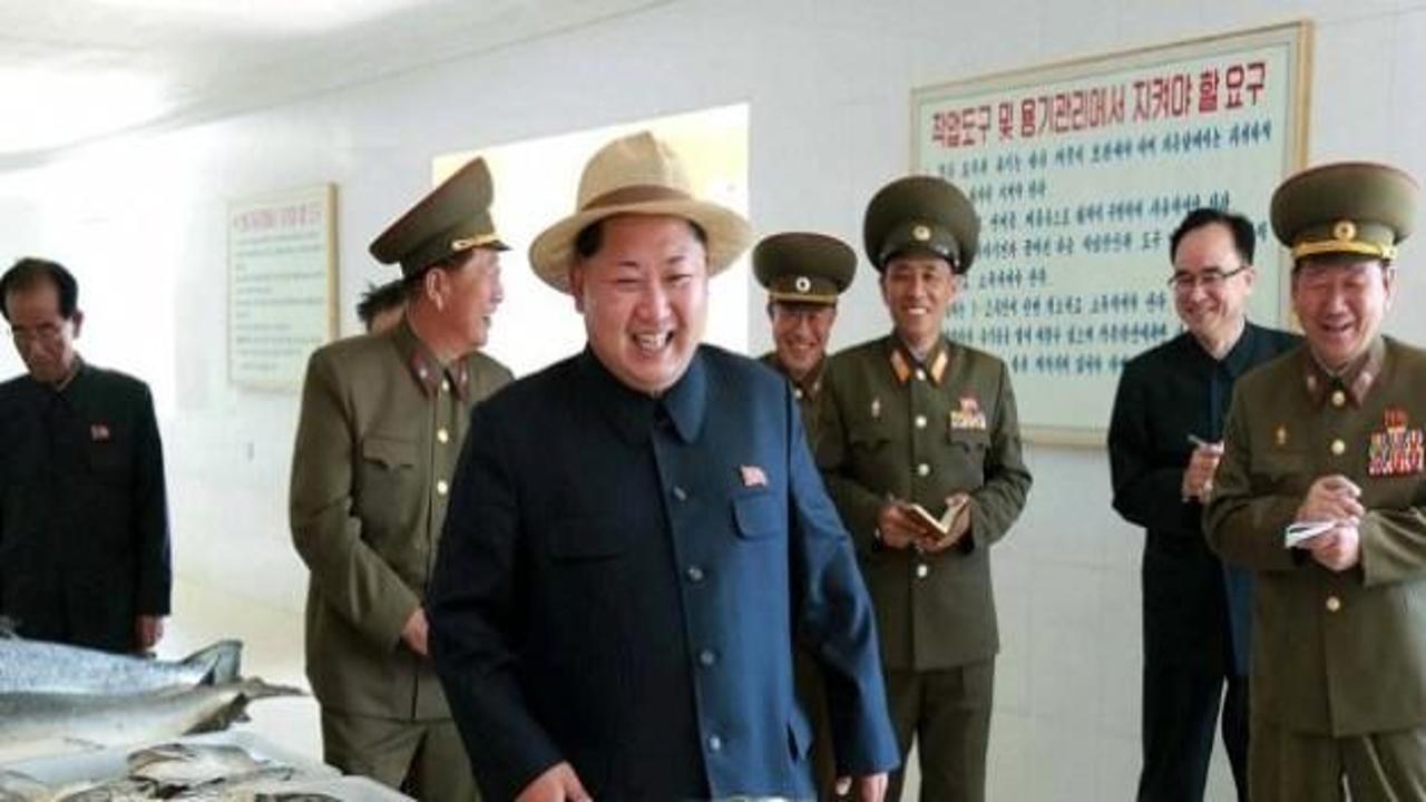 Kim Jong Un, balık çiftliğini teftiş etti