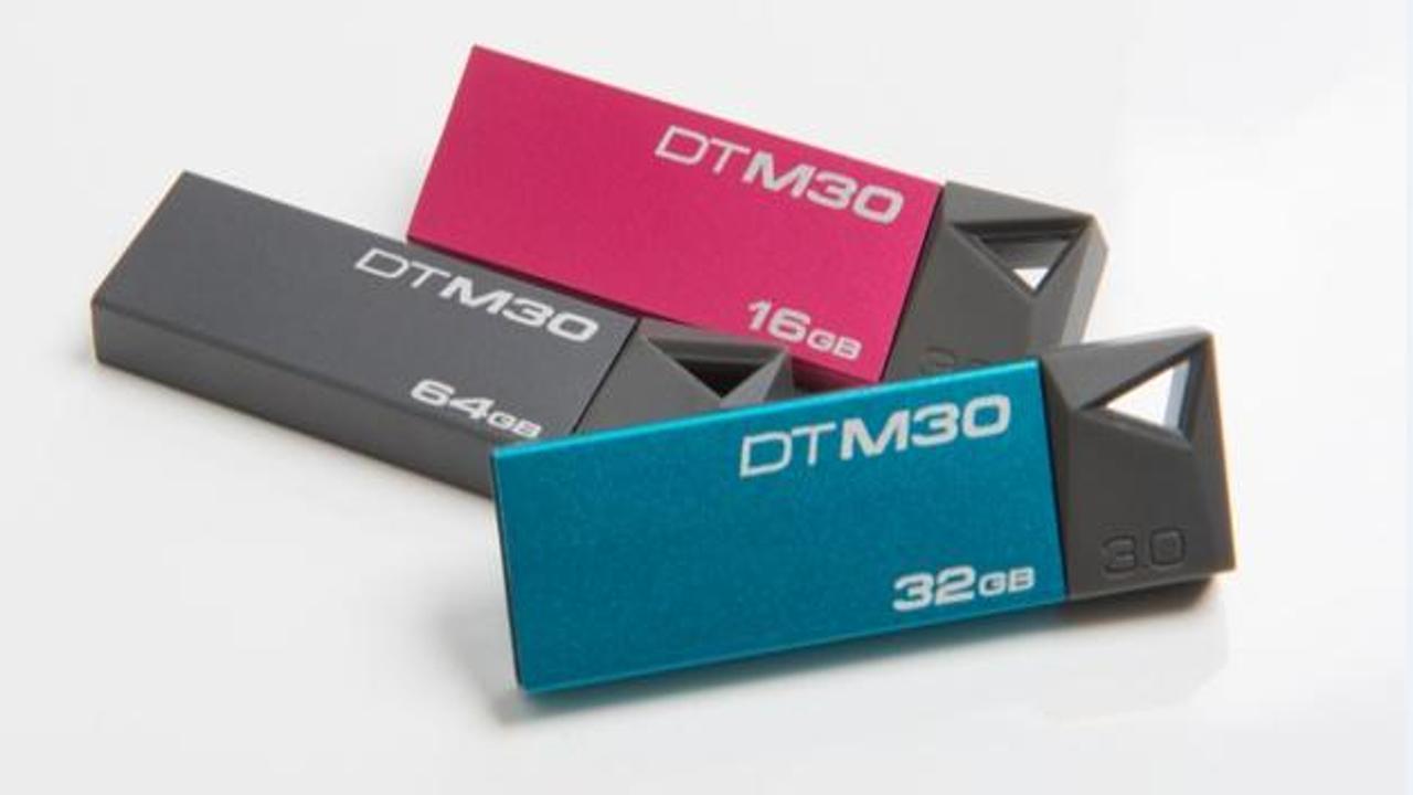Kingston'dan hızlı USB bellek