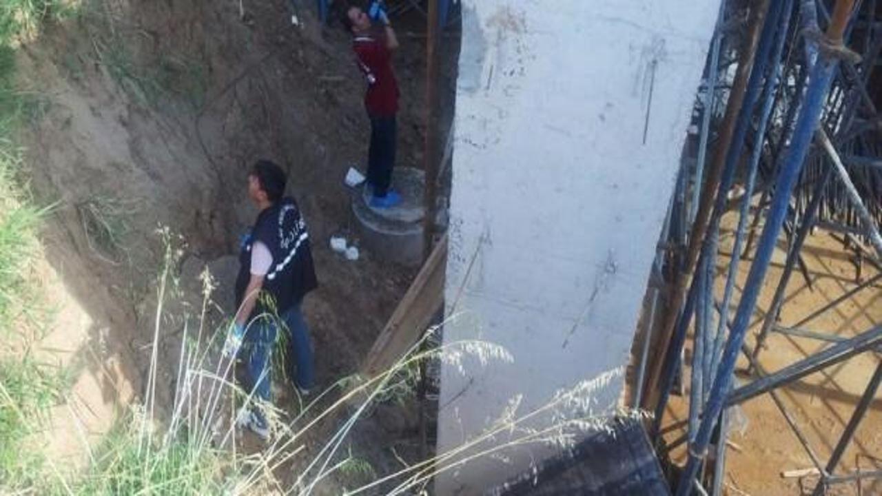 Kırıkkale'de inşaattan düşen işçi öldü