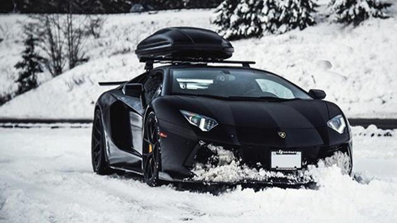 Kışlık Lamborghini!