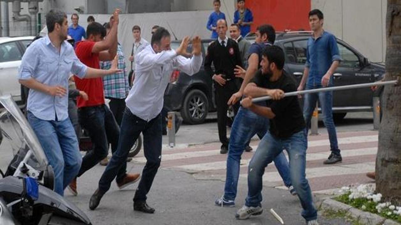 İzmir'de tekme tokat '1 Mayıs' kavgası