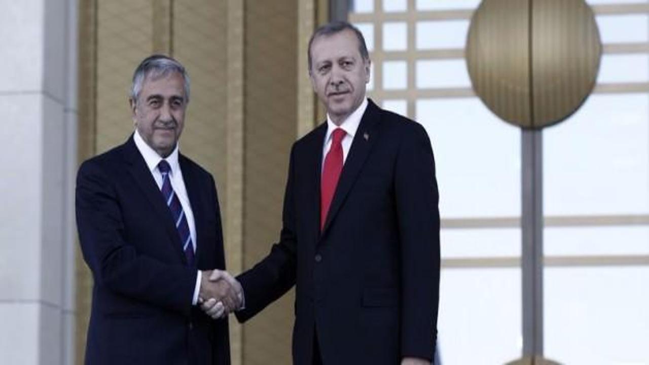 KKTC Cumhurbaşkanı Akıncı Ankara'da