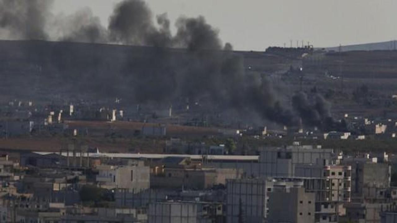Kobani'nin doğusu harabeyi andırıyor