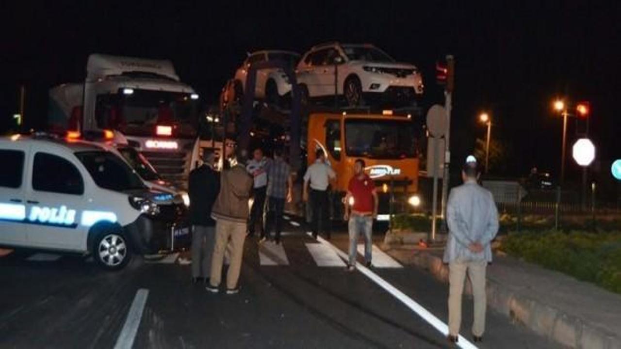 Kocaeli'nde trafik kazası: 3 yaralı