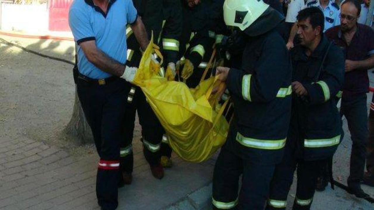 Konya'da ev yangını: 1 ölü