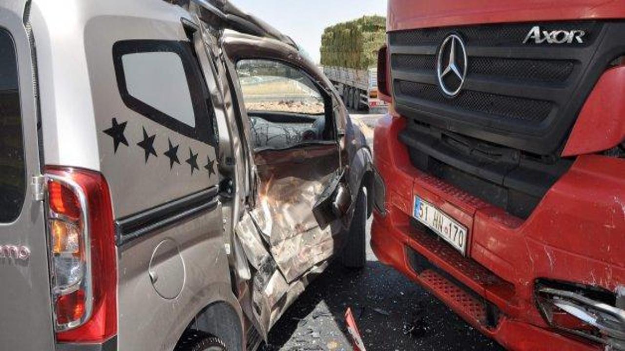 Konya'da feci kaza: 1 ölü, 1 Yaralı