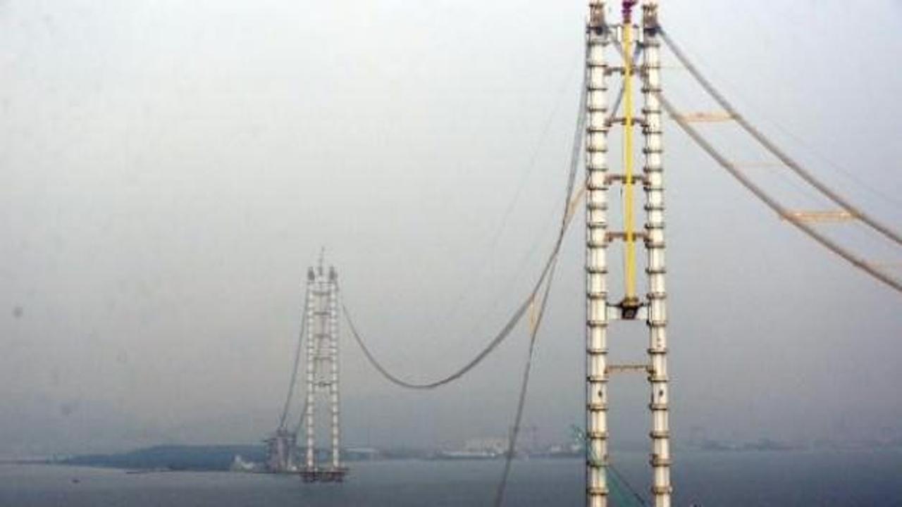 Körfez köprüsünde bir kablo koptu