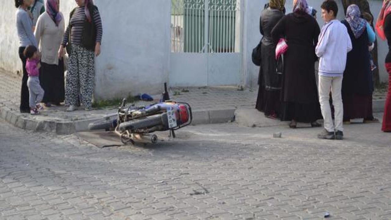 Kula'da motosiklet kazası: 1 yaralı