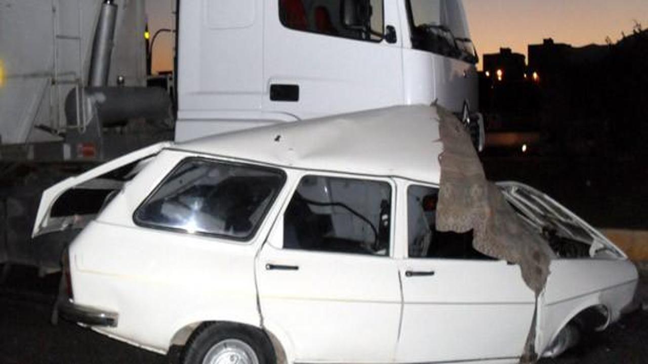 Kütahya Gediz'de trafik kazası: 1 ölü